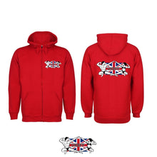 Load image into Gallery viewer, UKBFF Hooded Full Zip Sweatshirt Gazelle Sports UK 