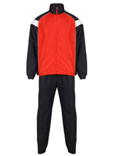 Load image into Gallery viewer, Championship Tracksuit Adults Clearance Gazelle Sports UK XS Col A) Navy/ Red/ White 