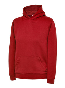 Kids Pet Embroidered Hoodie Gazelle Sports UK Red 2ys 