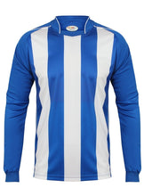 Load image into Gallery viewer, Italia Long Sleeve Football Top Gazelle Sports UK XS Royal/White No