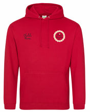 Load image into Gallery viewer, Daisy Daycare red Hooded Sweatshirt Gazelle Sports UK 