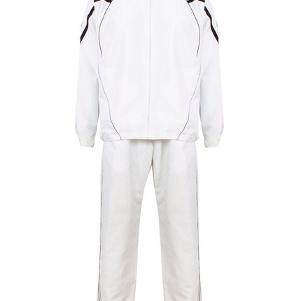 Adults Teamstar Tracksuit Tracksuits Gazelle Sports UK XS White/Black No