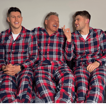 Mens Tartan pyjamas Gazelle Sports UK 