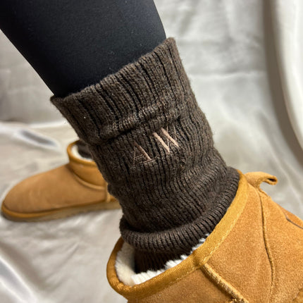Embroidered Wool Socks Gazelle Sports UK 