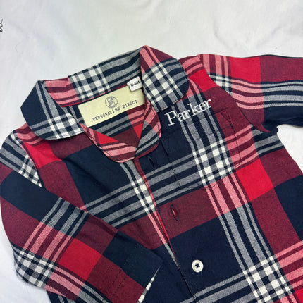 Kids tartan Pyjamas Gazelle Sports UK 