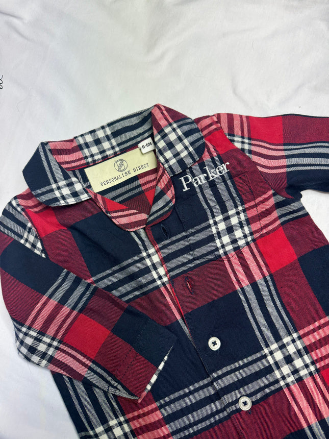 Kids tartan Pyjamas Gazelle Sports UK 