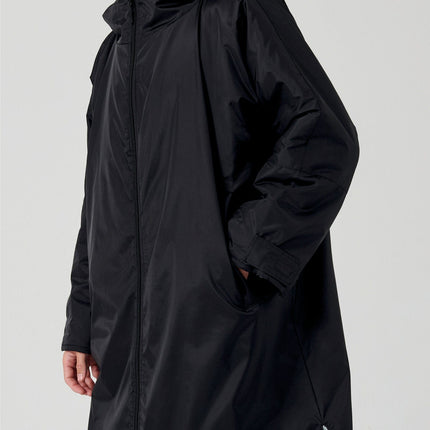 Adults Customisable waterproof changing Robe Sports Jackets Gazelle Sports UK Black S/M 