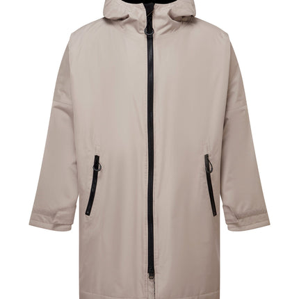 Adults Customisable waterproof changing Robe Sports Jackets Gazelle Sports UK Stone/Black S/M 