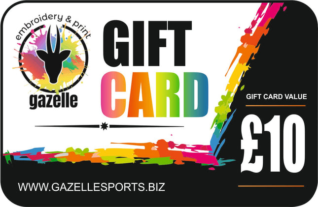 Gazelle Sports Ltd Gift Card Tracksuits Gazelle Sports UK £10.00 
