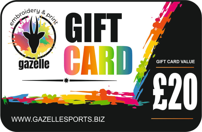 Gazelle Sports Ltd Gift Card Tracksuits Gazelle Sports UK £20 