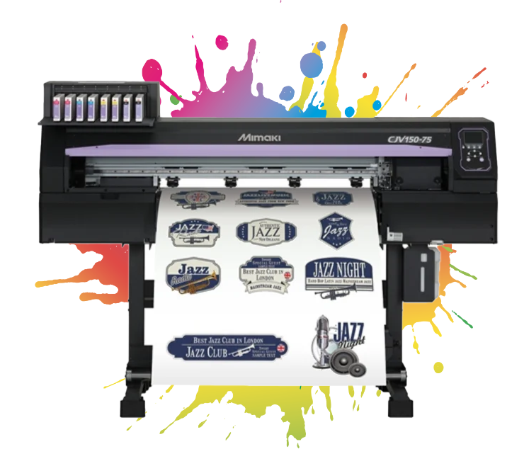 Full colour digital print