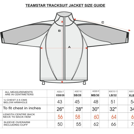 Kids Custom Football Tracksuit - Teamstar Tracksuits Gazelle Sports UK 