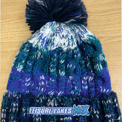 Adults Leisure Lakes MX Bobble Hat Leisure Lakes Gazelle Sports UK Alpine Blues 