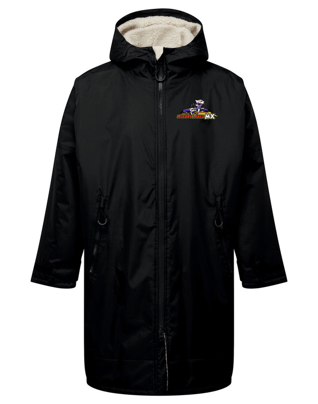 Kids Leisure lakes branded Dry Robe (Copy) Leisure Lakes Gazelle Sports UK 5/8 Black/Natural 