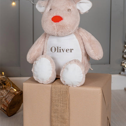 Customizable Reindeer Soft Toy Gazelle Sports UK Large - Height 45 cms 