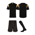 Black/Amber/White
