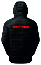 Load image into Gallery viewer, Mens Spider Runners Padded Jacket Headwear Gazelle Sports UK 