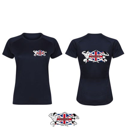 UKBFF Female Fit Fitness top Gazelle Sports UK 