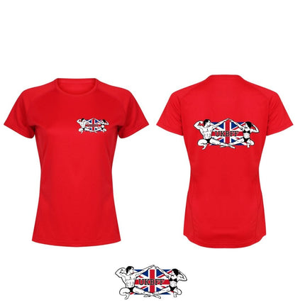 UKBFF Female Fit Fitness top Gazelle Sports UK 
