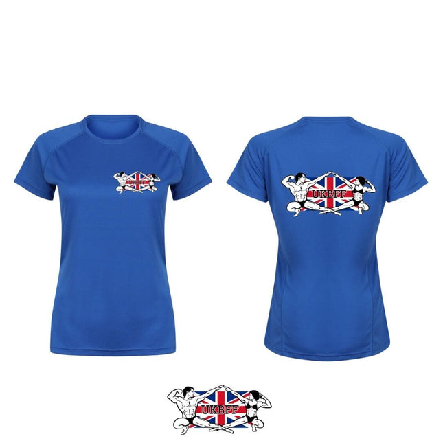 UKBFF Female Fit Fitness top Gazelle Sports UK 