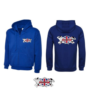 UKBFF Hooded Full Zip Sweatshirt Gazelle Sports UK 