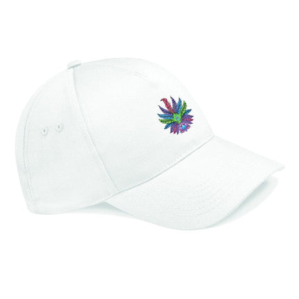 Feather Fixer Embroidered Cap Gazelle Sports UK White 