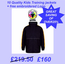 Load image into Gallery viewer, Kids Training Jackets Offer Bundle Sports Jackets Gazelle Sports UK 