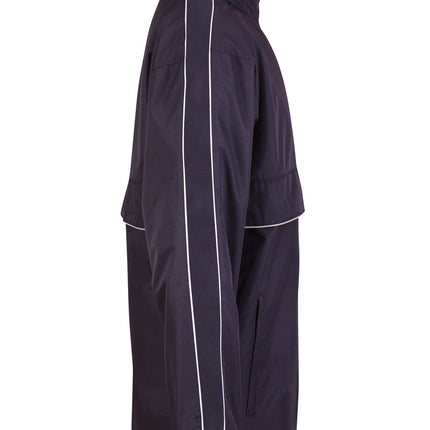 Training Jacket Kids Gazelle Sports UK Yes XSB Col A) Navy/ Dove Grey/ White