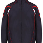 Col B) Navy/Red/White