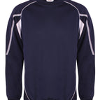 Col C) Navy/ Dove Grey/ White