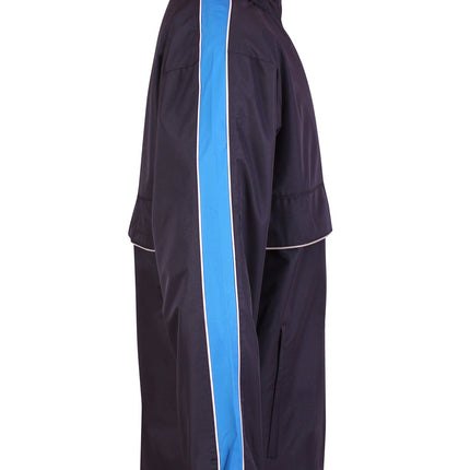 Training Jacket Kids Gazelle Sports UK Yes XSB Col C) Navy/ Marine Blue/ White