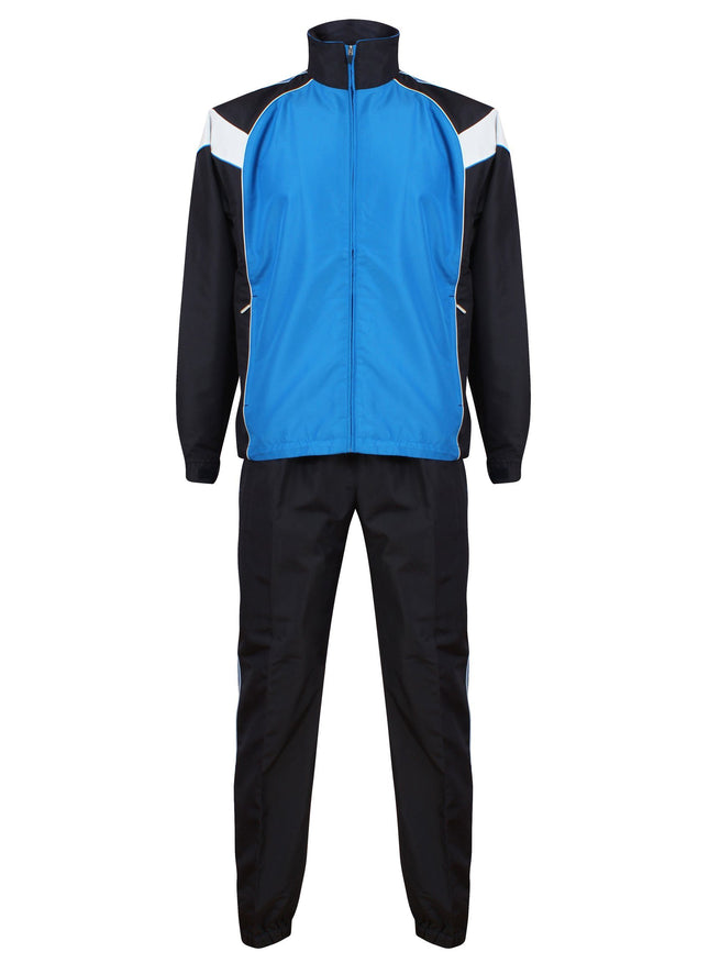 Championship Tracksuit Kids Clearance Gazelle Sports UK SB Col B) Navy/ Marine Blue/ White 