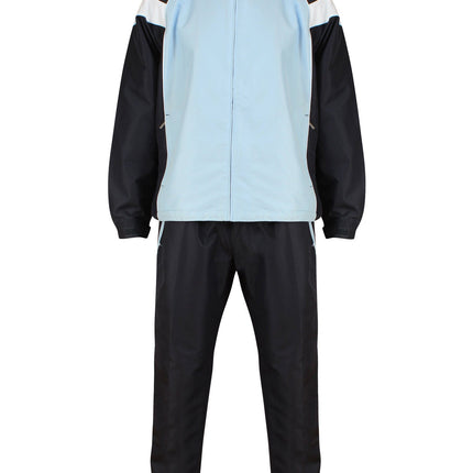Championship Tracksuit Kids Clearance Gazelle Sports UK SB Col C) Navy/ Pale Blue/ White 