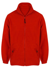 Load image into Gallery viewer, Fleece Jacket Gazelle Sports UK Yes XS Red