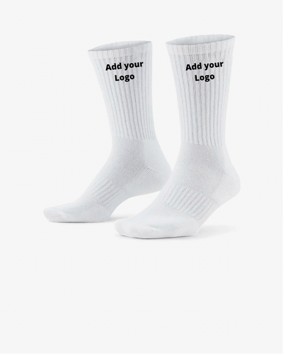 White Customised socks Socks Gazelle Sports UK 