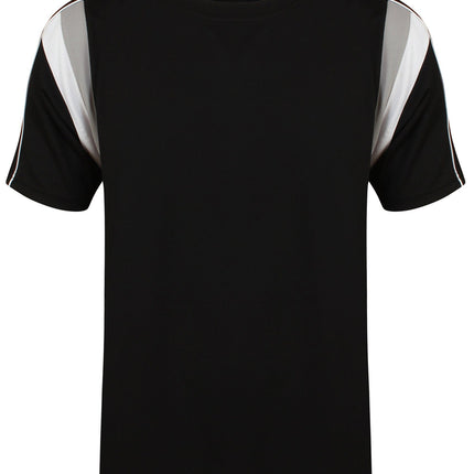Kids Striker Crew sports top Gazelle Sports UK Yes XSB Col D) Black/ Dove Grey/ White