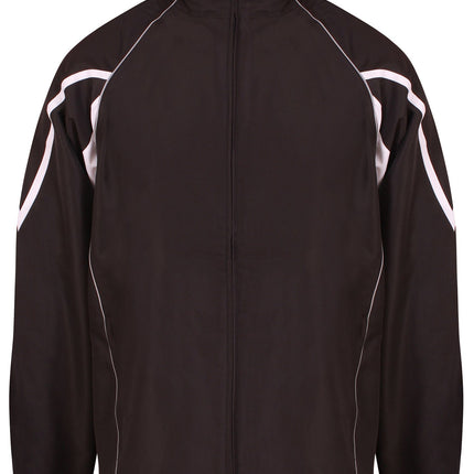 Teamstar Track Jacket Gazelle Sports UK Yes XS Col D) Black / Dove Grey / White