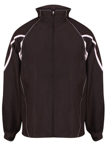 Kids Teamstar Track Jacket Gazelle Sports UK Yes XSB Col D) Black / Dove Grey / White