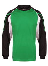 Load image into Gallery viewer, Teamstar Long Sleeve Crew Kids Gazelle Sports UK Yes SB Col E) Black/ Emerald/ White