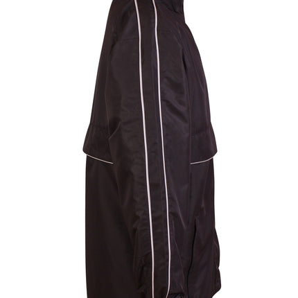 Training Jacket Kids Gazelle Sports UK Yes XSB Col F) Black/ Dove Grey/ White