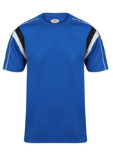 Load image into Gallery viewer, Striker Crew sports top Gazelle Sports UK Yes XS Col F) Royal Blue/ Navy/ White