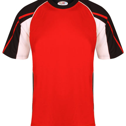 Kids Teamstar Crew Gazelle Sports UK Yes XSB Col G) Black/ Red/ White