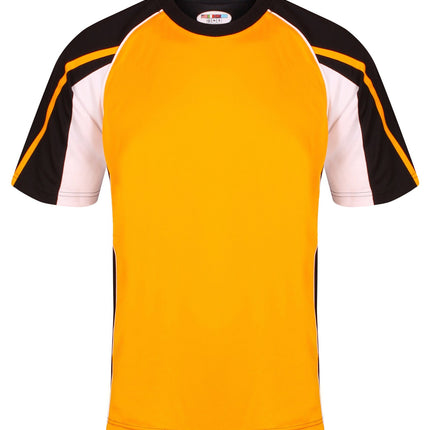 Kids Teamstar Crew Gazelle Sports UK Yes XSB Col H) Black/ Amber/ White