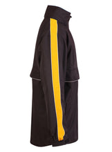 Load image into Gallery viewer, Training Jacket Gazelle Sports UK Yes XS Col H) Black/ Amber/ White