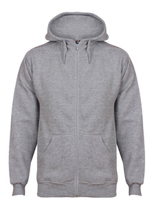 Aran Zip through Hoody Sweatshirts / Hoodies Gazelle Sports UK Yes XS Grey