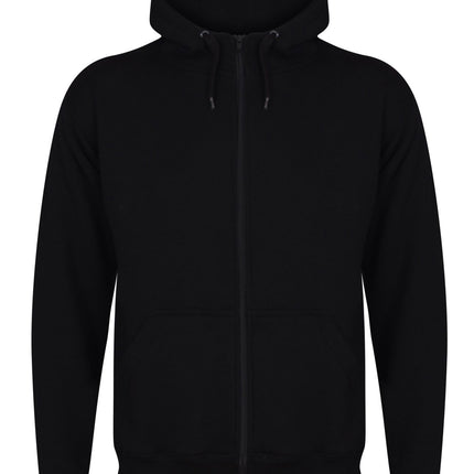 Aran Zip through Hoody Sweatshirts / Hoodies Gazelle Sports UK Yes XS Black