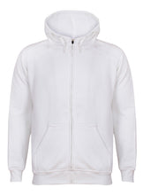 Load image into Gallery viewer, Aran Zip through Hoody Sweatshirts / Hoodies Gazelle Sports UK Yes XS White