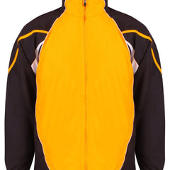 Teamstar Track Jacket Gazelle Sports UK Yes XS Col I) Black / Amber / White
