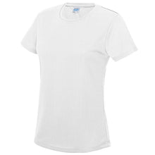 Load image into Gallery viewer, Womens Cool Dry T -Shirt JC005 Gazelle Sports UK Yes XS/8 White