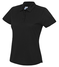 Load image into Gallery viewer, Womens Just Cool Polo JC045 Gazelle Sports UK XS/8 Black Yes